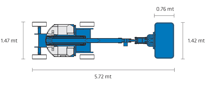 Piattaforma Semovente Articolata Elettrica AE 12 GE - Z 34-22 N