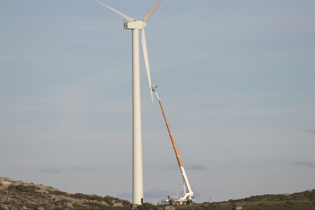 Manutenzione turbine eoliche, quale piattaforma aerea utilizzare